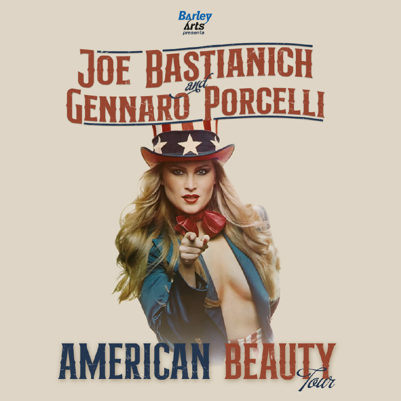 <b style='color:red;'>ANNULLATO</b><br>JOE BASTIANICH AND GENNARO PORCELLI - AMERICAN BEAUTY