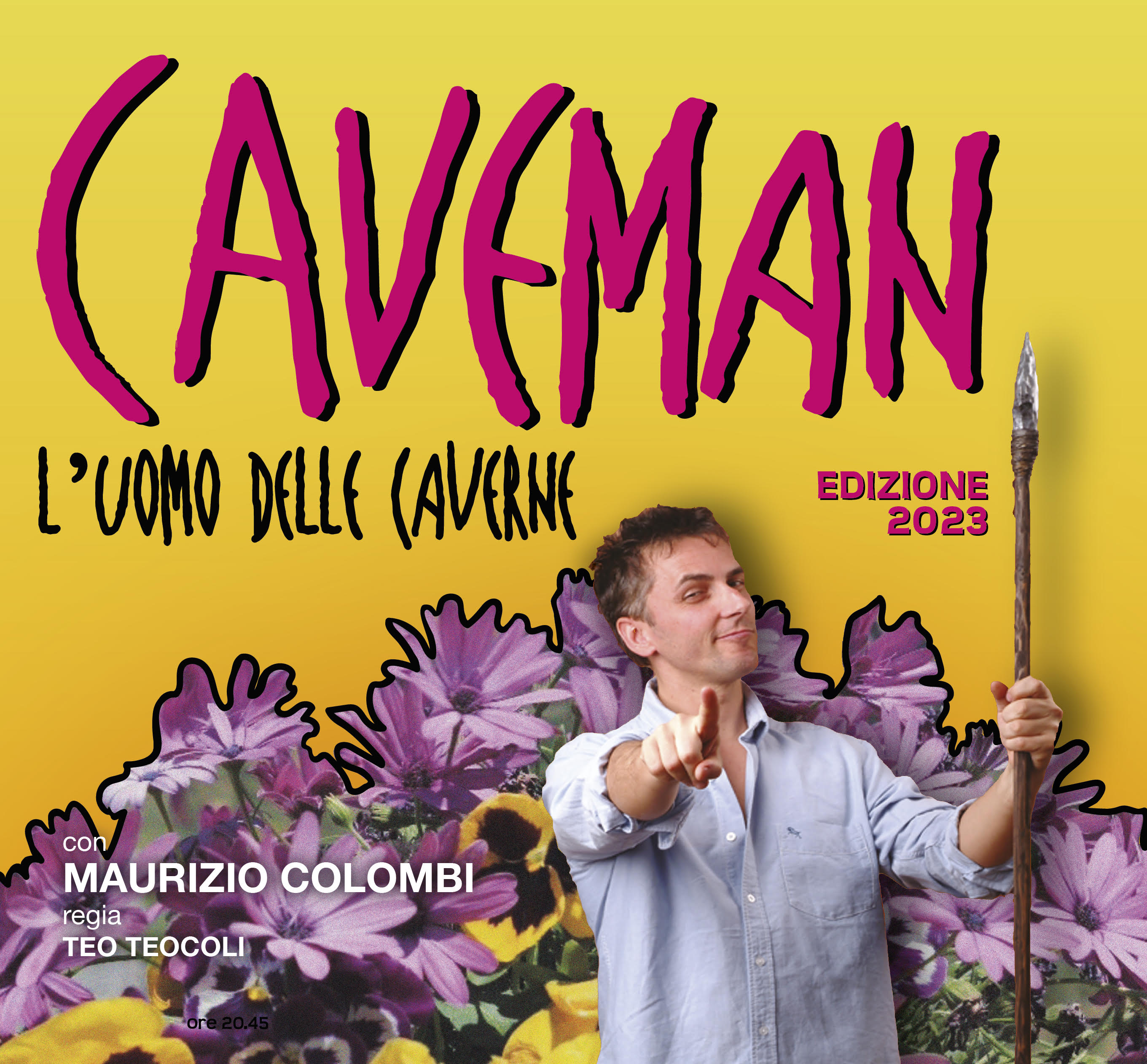 CAVEMAN CON MAURIZIO COLOMBI