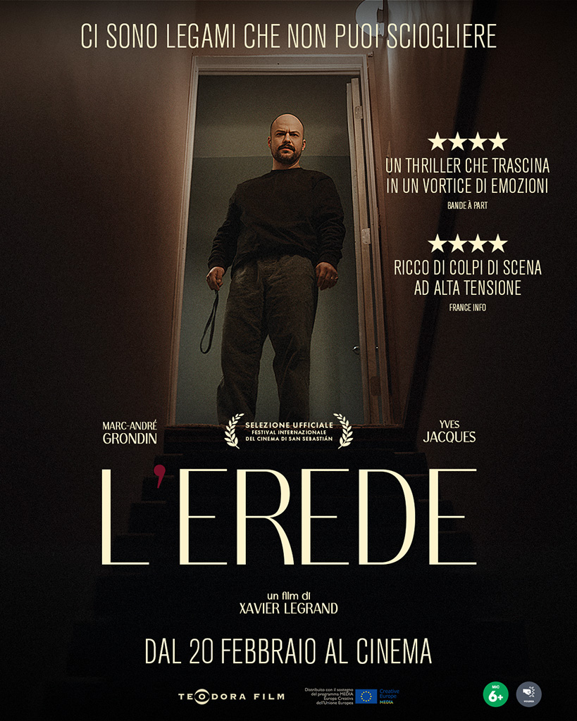 L'EREDE<br><b style='color:red'>VERSIONE ORIGINALE<br>SOTTOTITOLI ITALIANO</b>