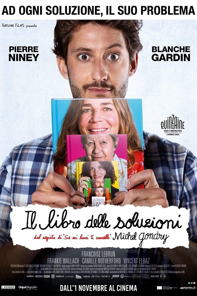 IL LIBRO DELLE SOLUZIONI<br>DI MICHEL GONDRY<br><b>VERSIONE ORIGINALE SOTTOTITOLI IN ITALIANO</b>