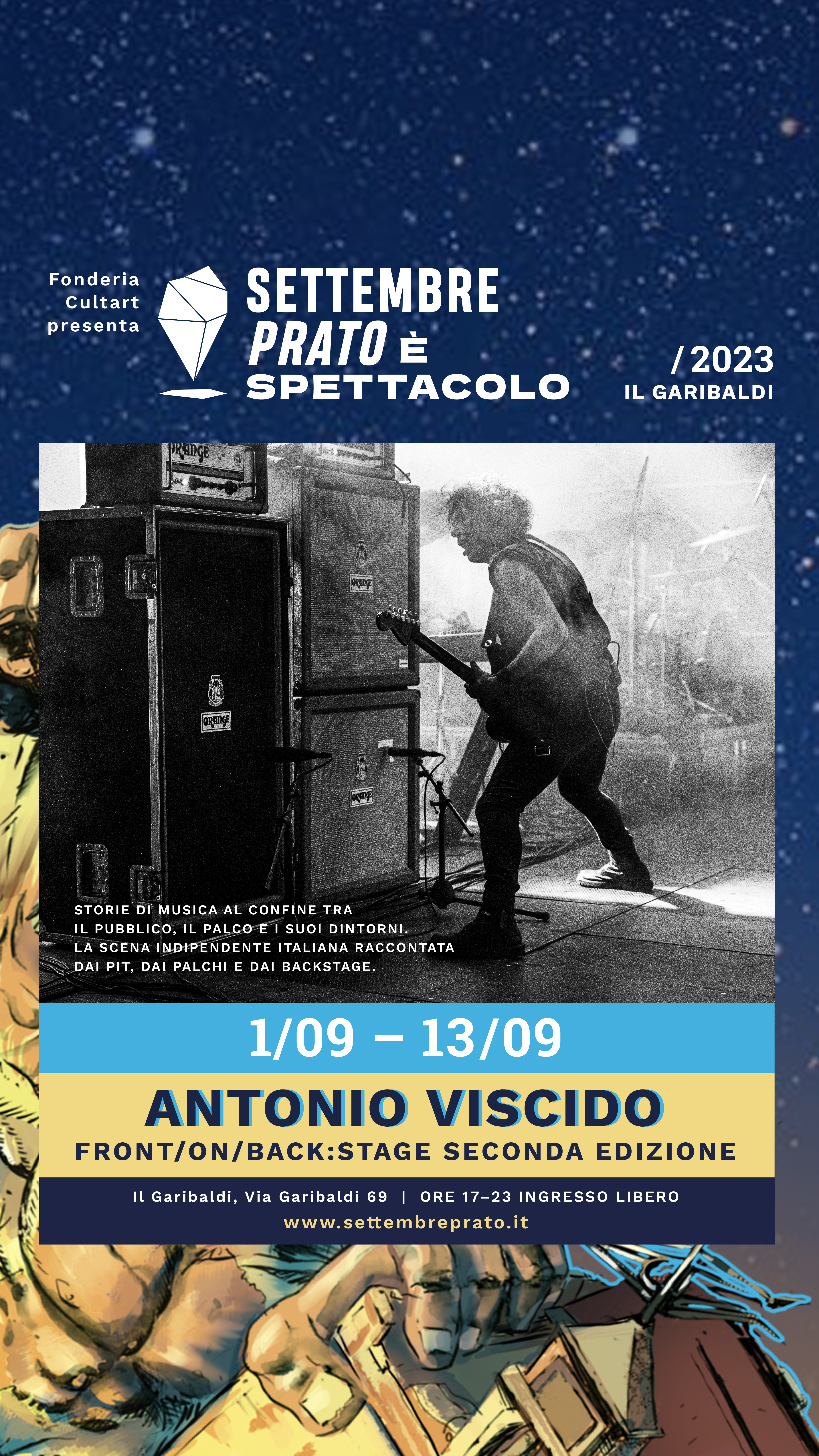 ANTONIO VISCIDO<br>
FRONT/ON/BACK:STAGE<br>
SECONDA EDIZIONE
